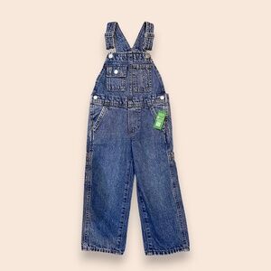 NWT Gap Kids Denim Overalls Size 3T